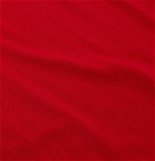 Mr P. - Slim-Fit Merino Wool Rollneck Sweater - Red