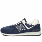 New Balance Men's U574NV2 Sneakers in Blue Navy