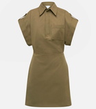 Bottega Veneta Cotton gabardine minidress