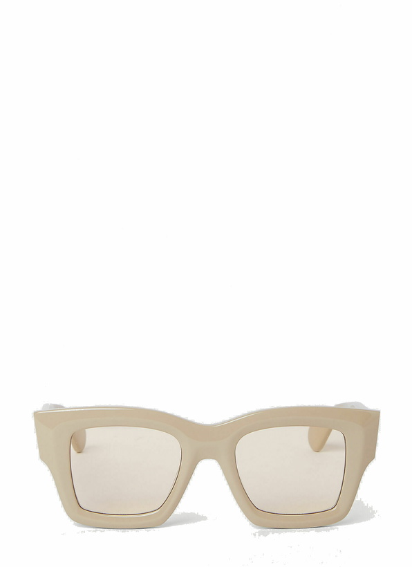 Photo: Les Lunettes Baci Sunglasses in Beige