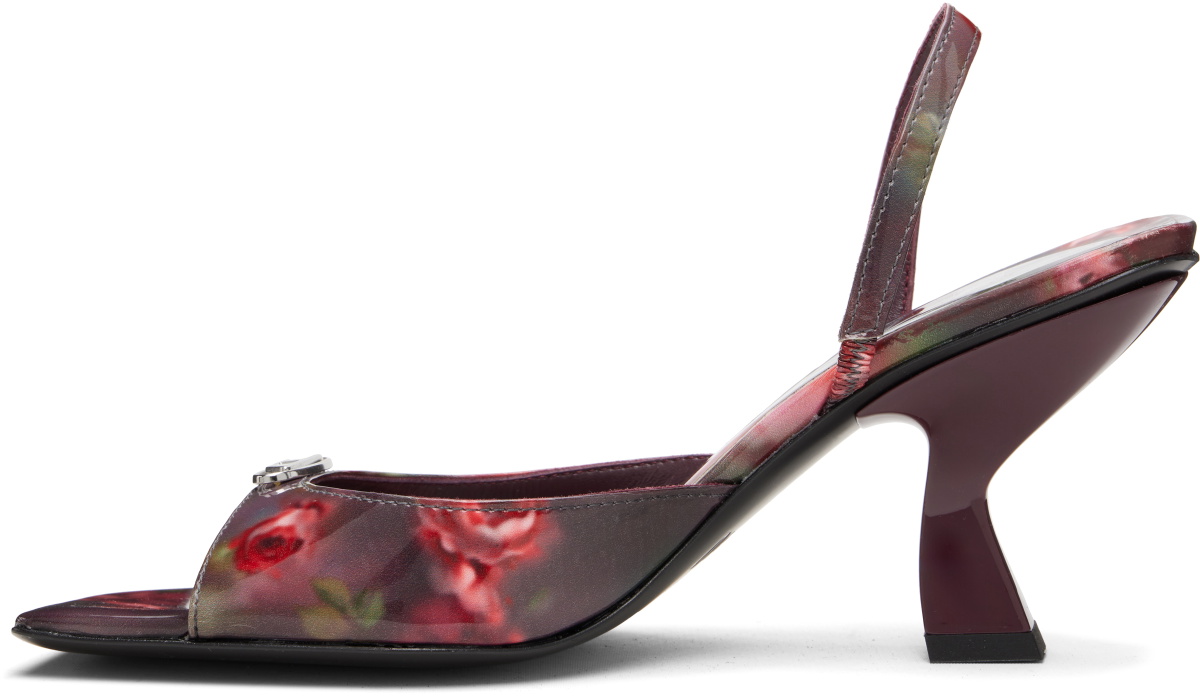 Diesel Purple D-Amber 75 Heeled Sandals