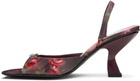 Diesel Purple D-Amber 75 Heeled Sandals