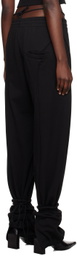 SRVC Black Service Lounge Pants
