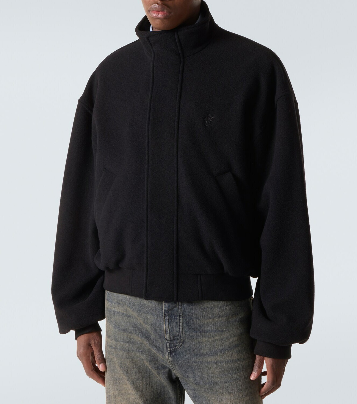 Balenciaga Wool blouson jacket Balenciaga