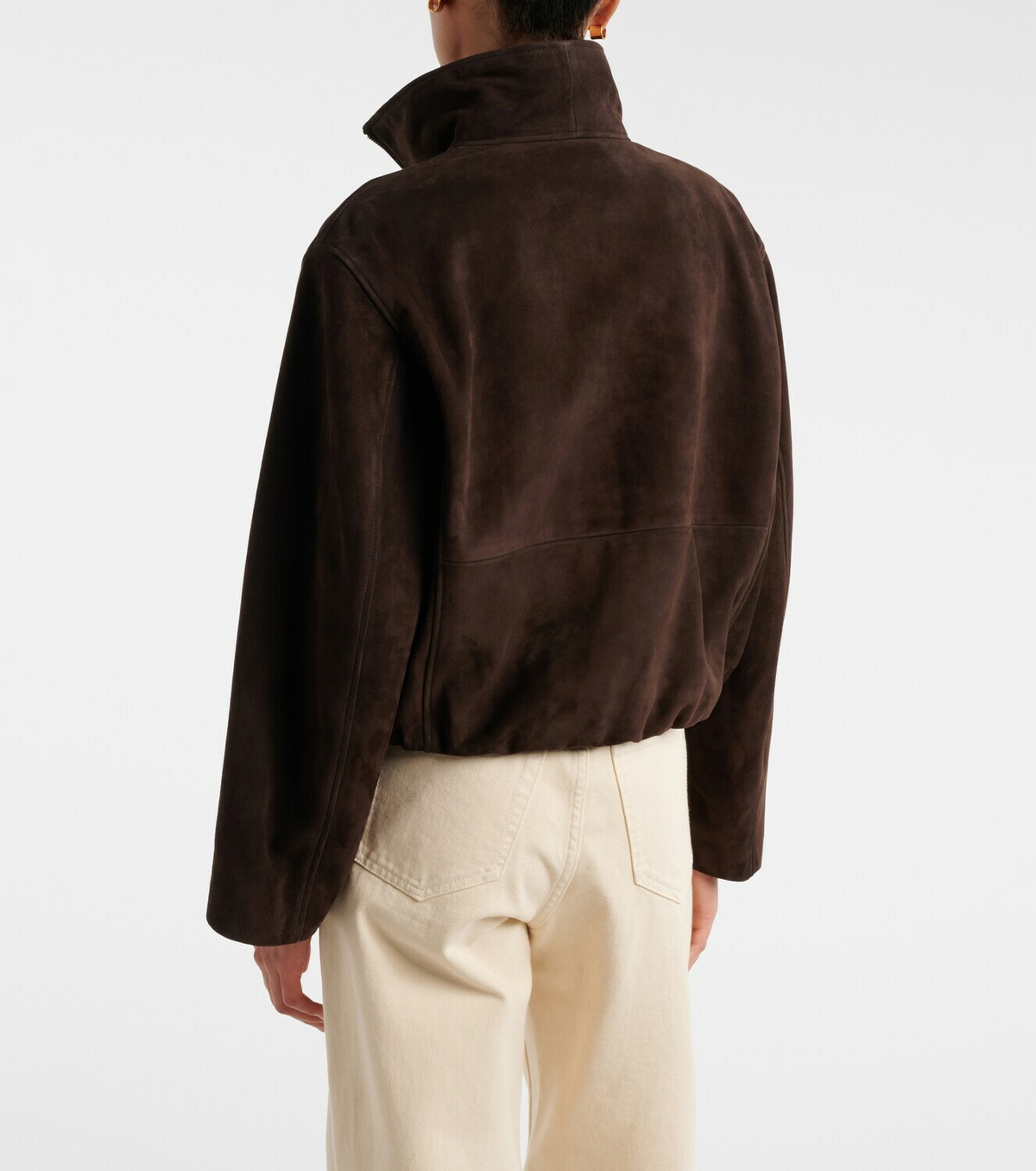 Nour Hammour Etienne suede jacket