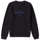 A.P.C. L.A. Crew Sweat