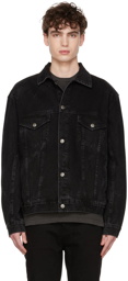 Ksubi Black Oh G Denim Jacket