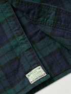 OrSlow - Checked Cotton-Flannel Shirt - Green