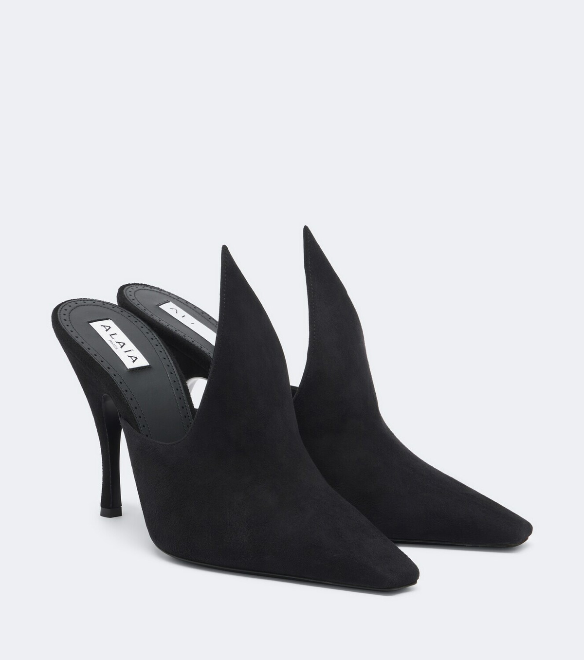 Alaïa Suede mules