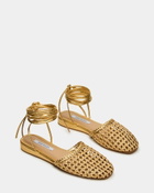 Steve Madden Flutterrr Sandals in Gold