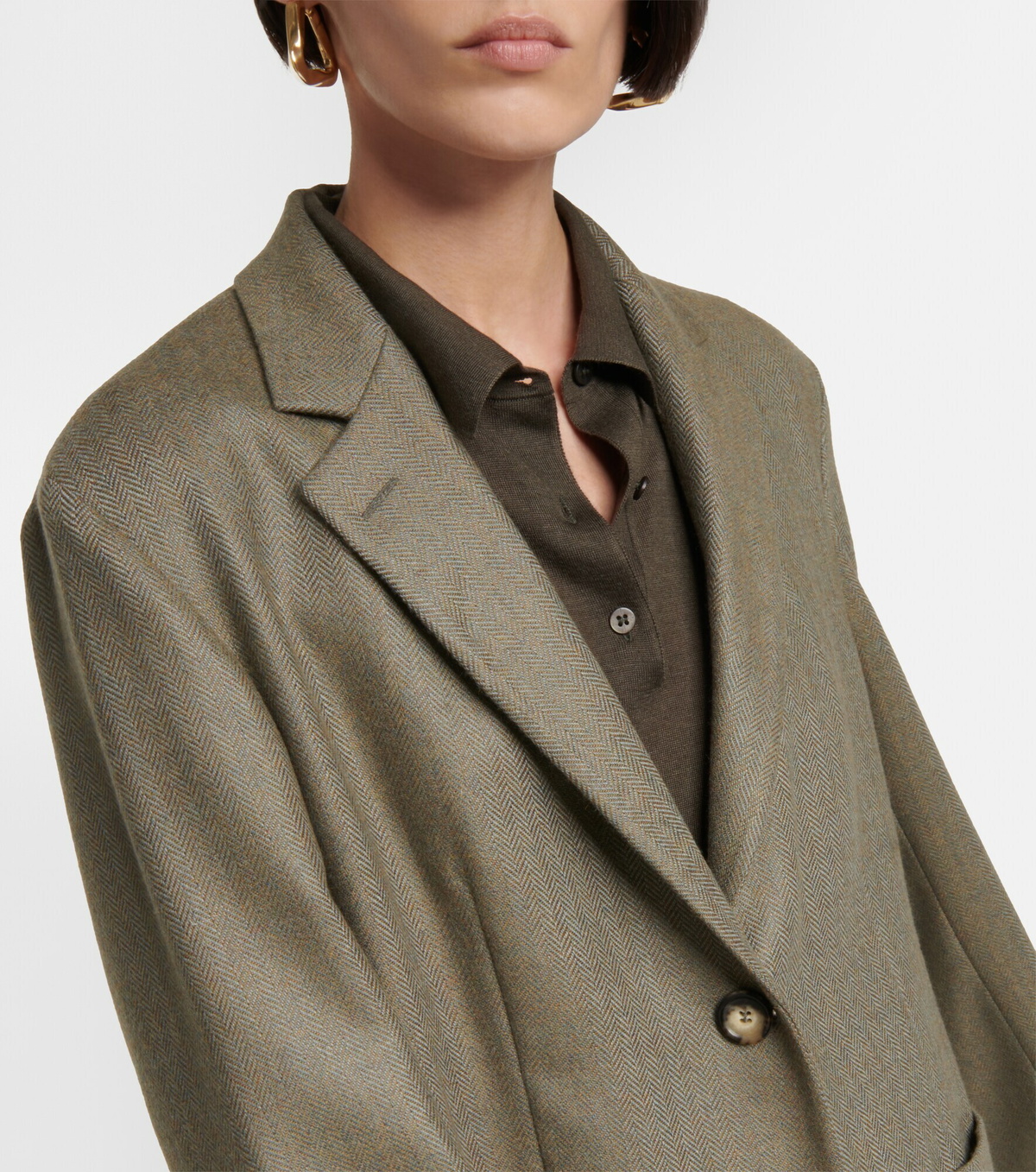 Loro Piana - Cashmere and alpaca wool blazer Loro Piana