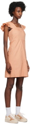 See by Chloé Pink Pinafore Minidress