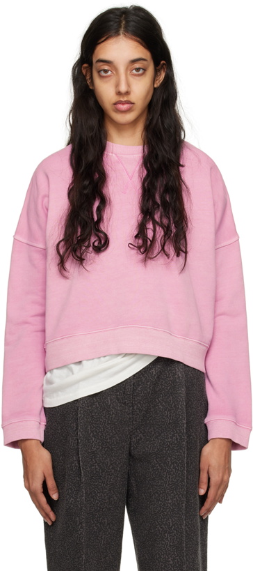 Photo: YMC Pink Almost Grown Sweatshirt