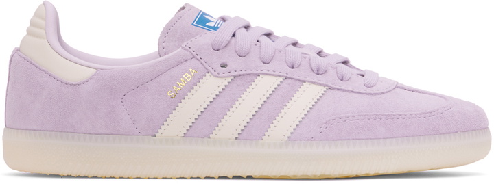 Photo: adidas Originals Purple Samba OG Sneakers