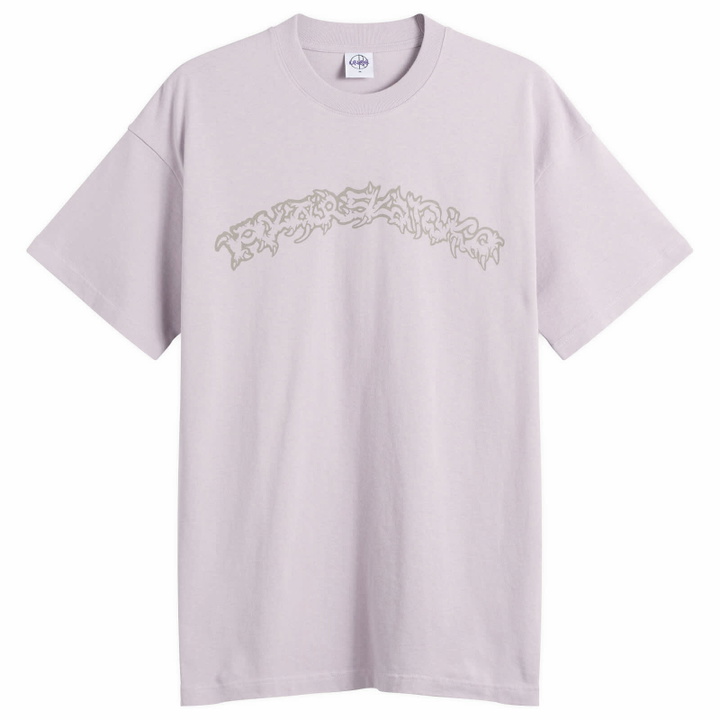 Photo: Polar Skate Co. Men's Conflict Scenario T-Shirt in Pale Purple