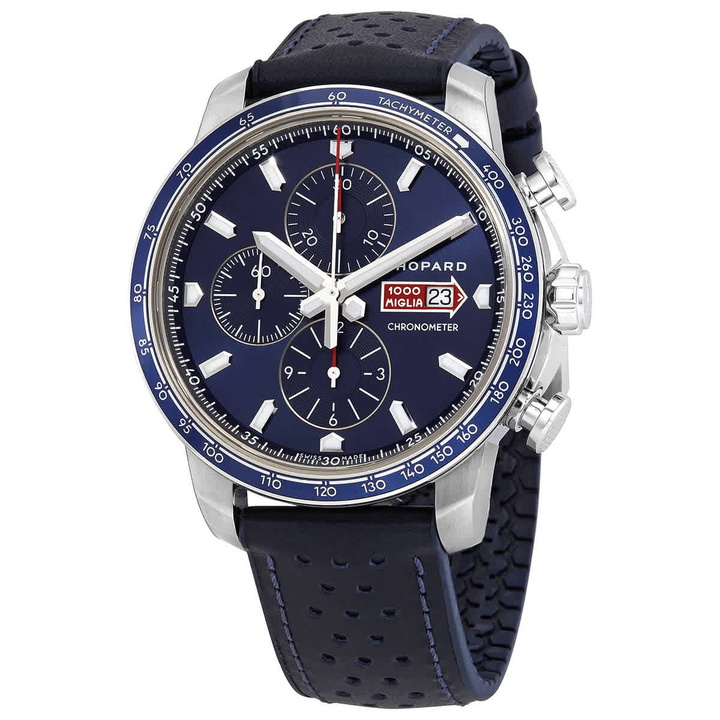 Photo: Chopard Mille Miglia GTS Azzurro Automatic Blue Dial Mens Watch 168571-3007
