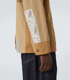 Comme des Garçons Homme Cotton-blend satin blazer