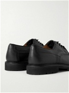 Tricker's - Matlock Pebble-Grain Leather Derby Shoes - Black