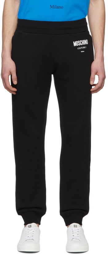 Photo: Moschino Black 'Moschino Couture' Lounge Pants