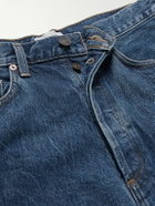 AGOLDE - Beesley Straight-Leg Denim Shorts - Blue