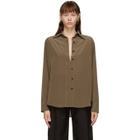 Eftychia Khaki Closed Shirt