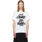 Simone Rocha White 'Coming Up Roses' Print T-shirt