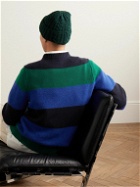 Guest In Residence - Striped Cashmere Sweater - Blue