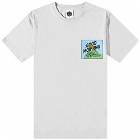 Good Morning Tapes Men's Mountain Logo T-Shirt in Stone