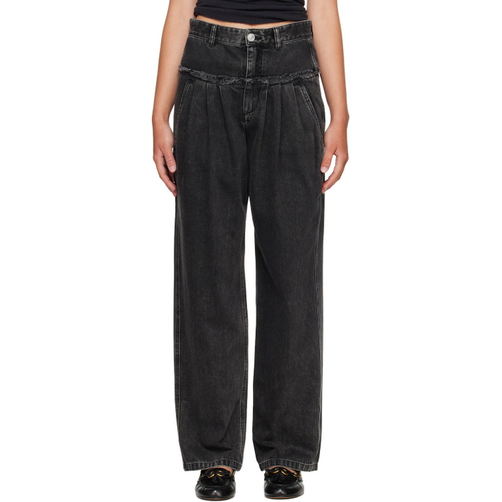 Photo: Isabel Marant Etoile Black Iniza Jeans