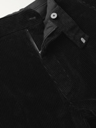 The Row - Elijah Cotton-Blend Corduroy Trousers - Black