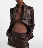 Rick Owens Temple sheer tulle top
