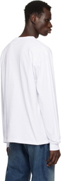 John Elliott White LS University T-shirt