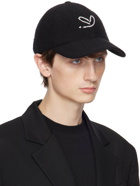 ADER error Black Embroidered Cap