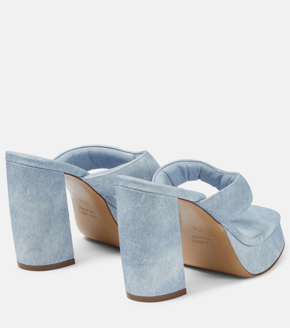 ☆関税込み☆【GIA BORGHINI】17 Uni denimplatformthongsandals Gia Borghini Gia 17 Uni denim platform thong sandals Gia