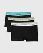 Calvin Klein Underwear TRUNK ICON COTTON STRETCH 3-PACK Black Mens Boxers & Brief