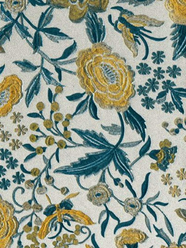 Photo: MISSONI HOME Oriental Garden Metallic Wallpaper