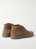 MR P. - Split-Toe Suede Chukka Boots - Brown