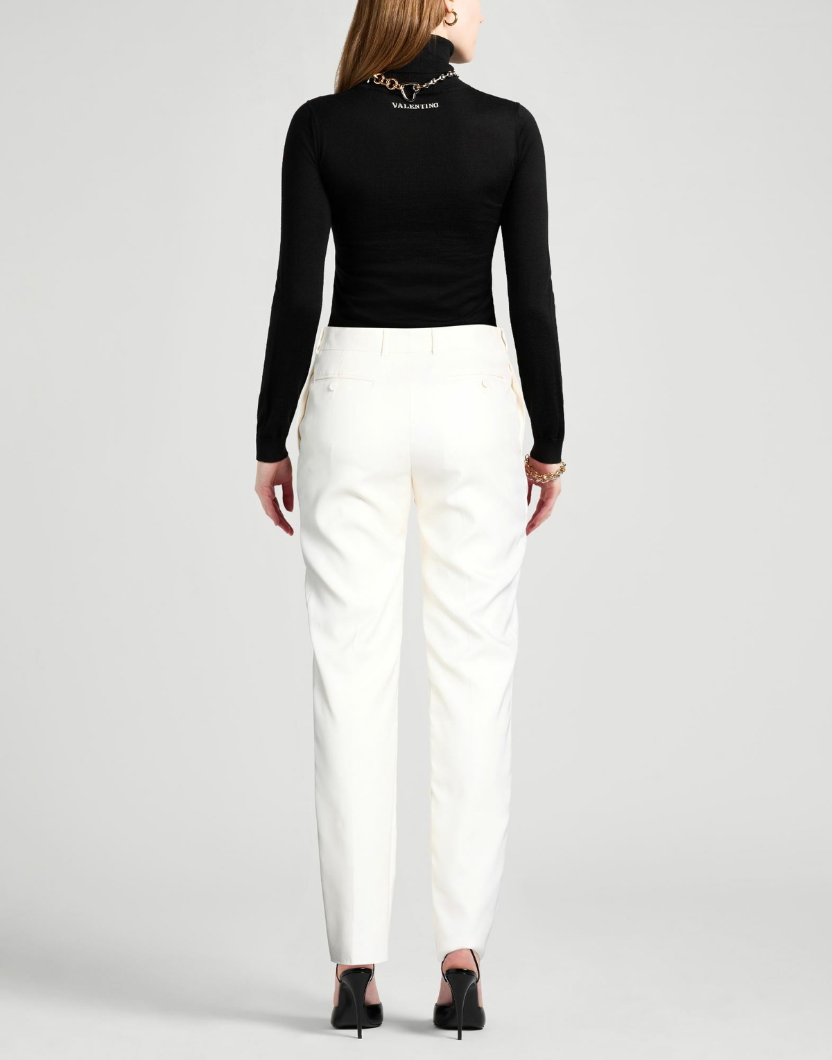 Mcqueen Womens Pants Cream