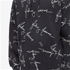 Fucking Awesome Men's Cursive Hoody in Black