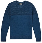 Todd Snyder - Slim-Fit Cotton-Blend Sweater - Blue