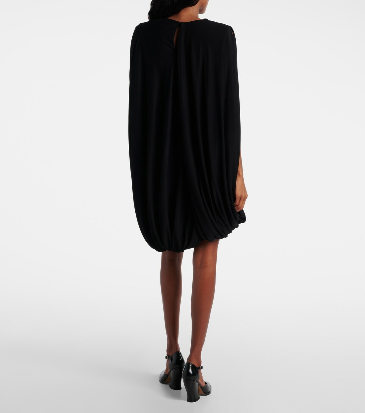 Loewe Asymmetric draped minidress