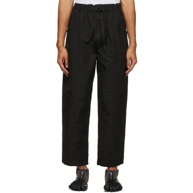 Photo: South2 West8 Black Gabardine Belted Trousers