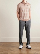 Nike Golf - Tour Striped Dri-FIT Golf Polo Shirt - Pink