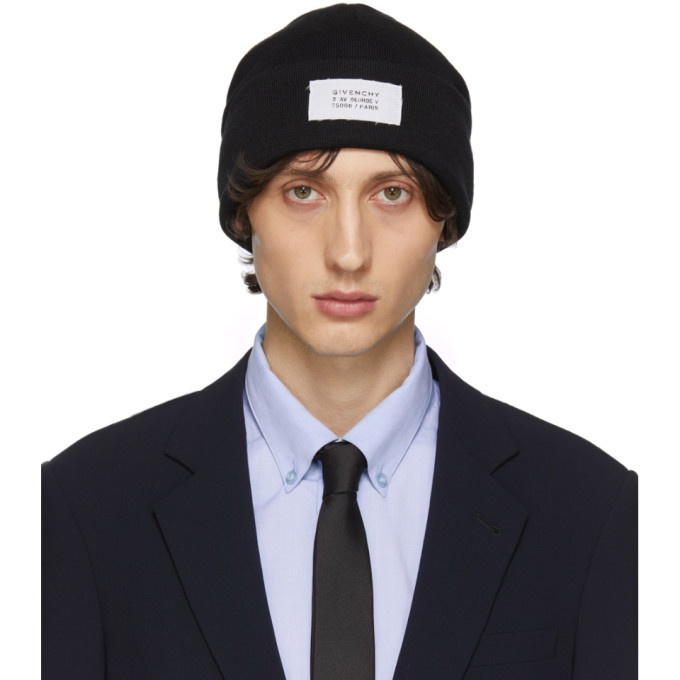 Photo: Givenchy Black Wool Beanie