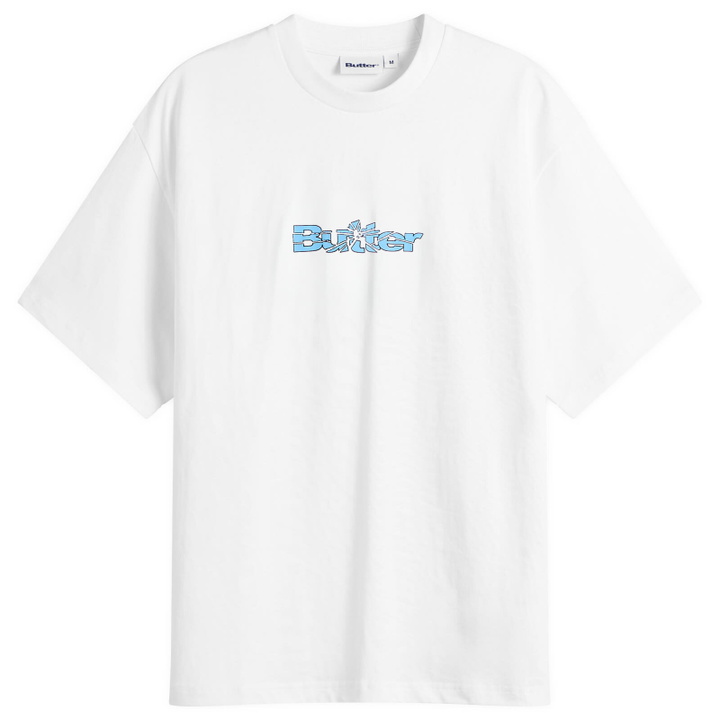 Photo: Butter Goods Men's Smashed Logo T-Shirt in White