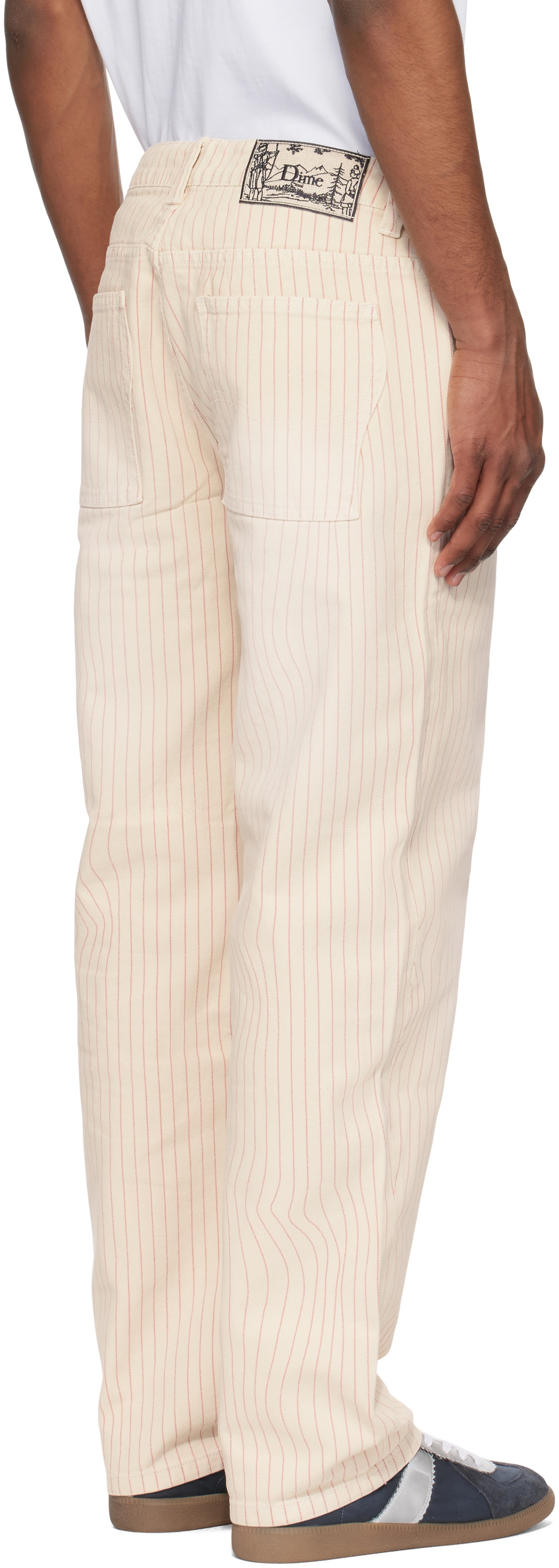 Dime Off-White Classic Relaxed Jeans