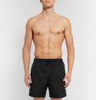 Calvin Klein Underwear - Mid-Length Logo-Print Swim Shorts - Black