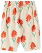 Bobo Choses Baby Off-White Petunia Trousers