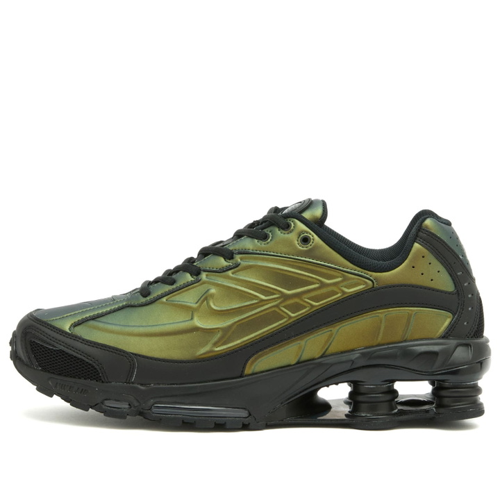 Photo: Nike Shox Ride 2 Sneaker in Black/Olive/Silver
