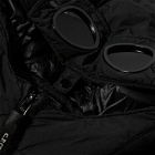 C.P. Company Undersixteen Men's Down Goggle Jacket in Black